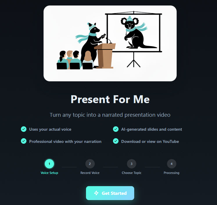 Present For Me workflow screenshot 2