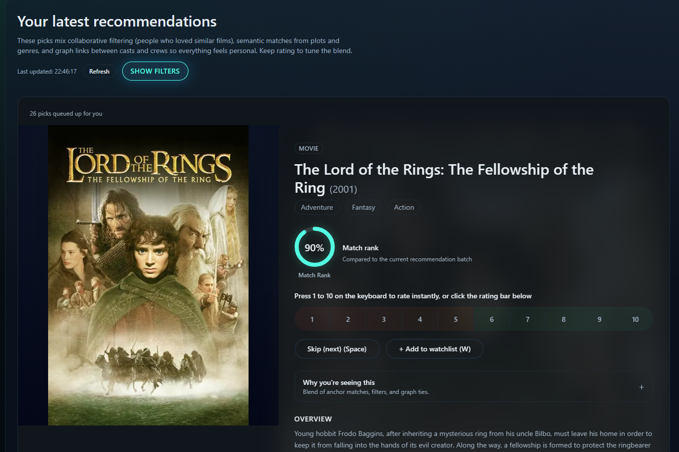 Recommendation explanations