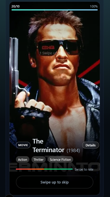 What to Watch interface